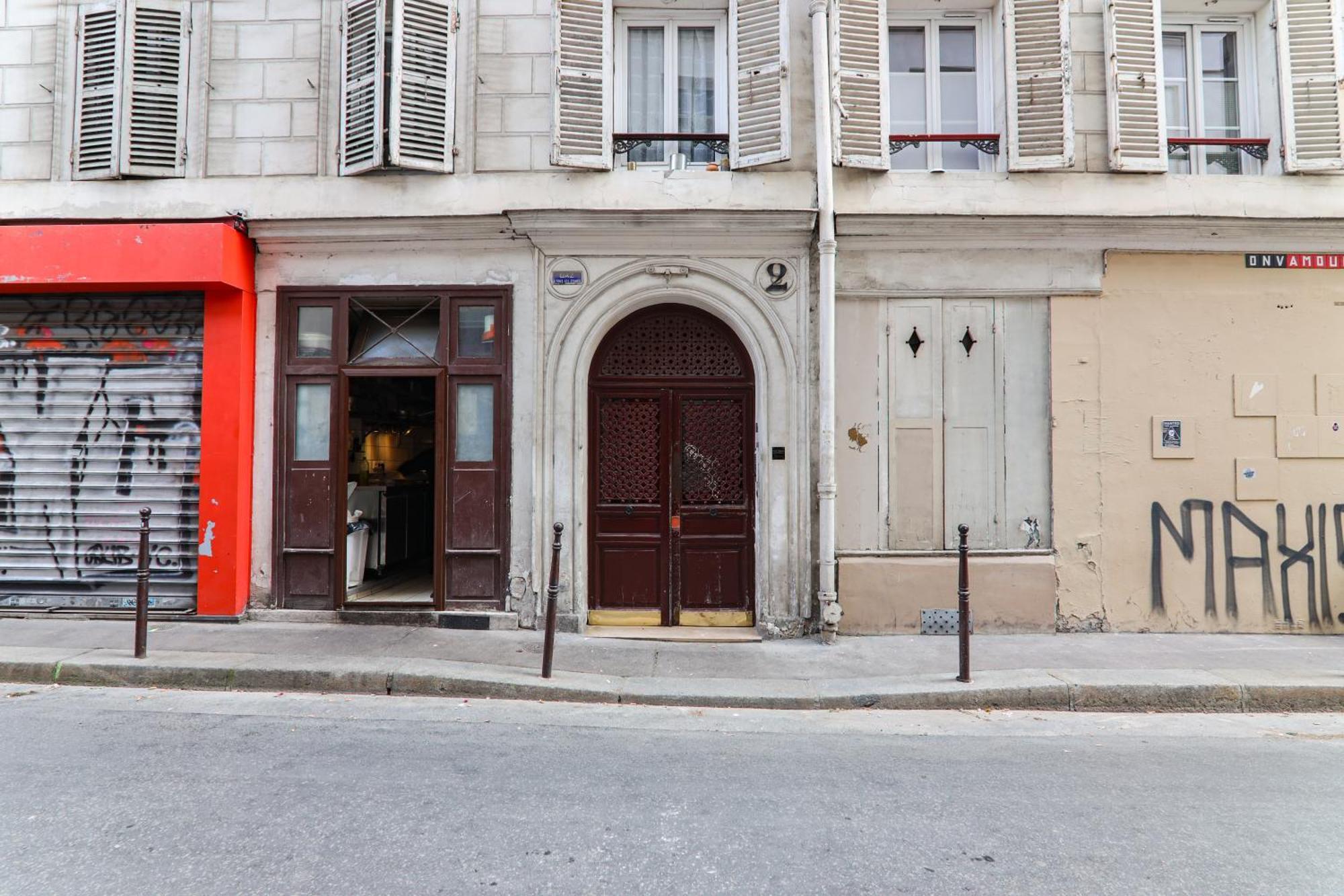 Appartement Quartier Le Marais 4 Paris Eksteriør bilde